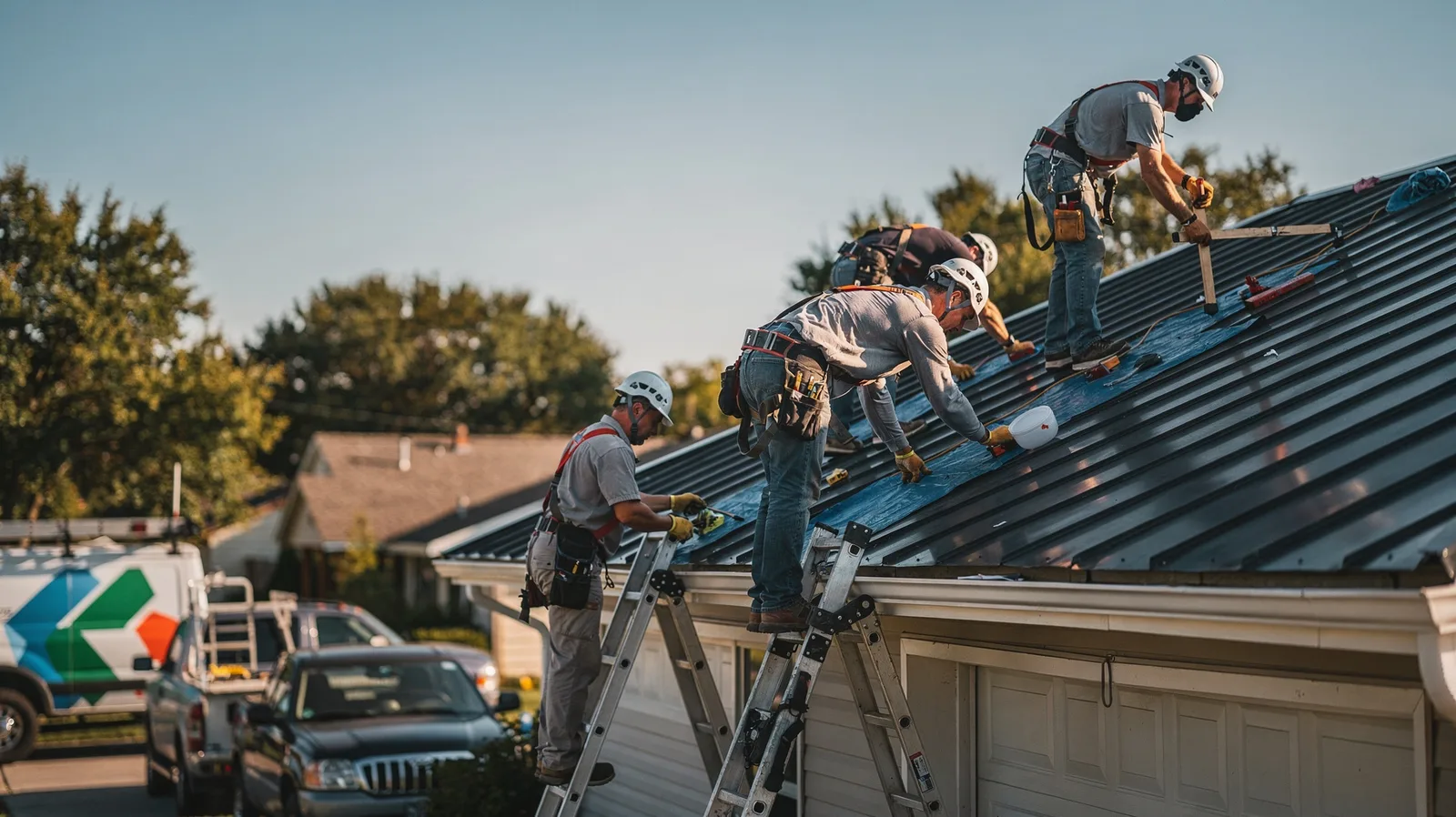 Metal Roof Installation in Bunker Hill, IL near me